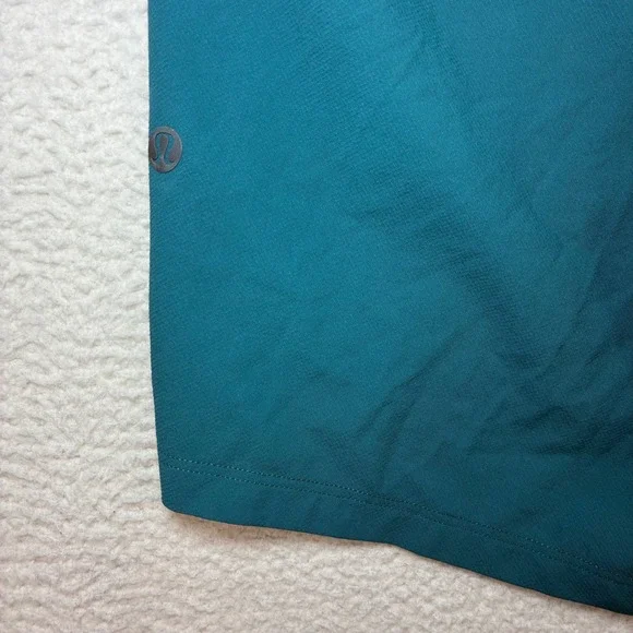 Lululemon License To Train Short Men M Teal 8" Linerless LTT Running Gym LM7APYS - Picture 3 of 10